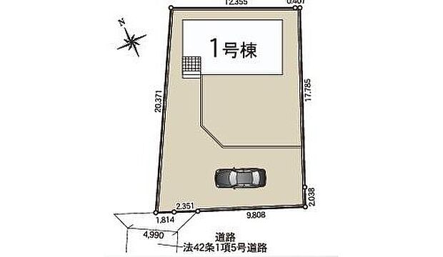 カースペースは2～3台分ご用意しております。