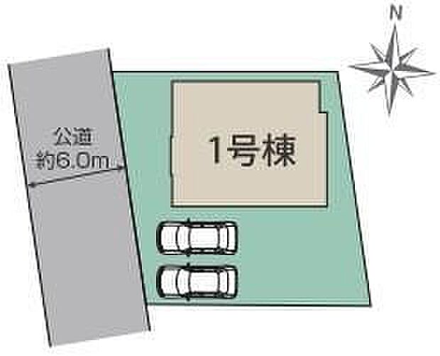 カースペースは2台分ご用意しております