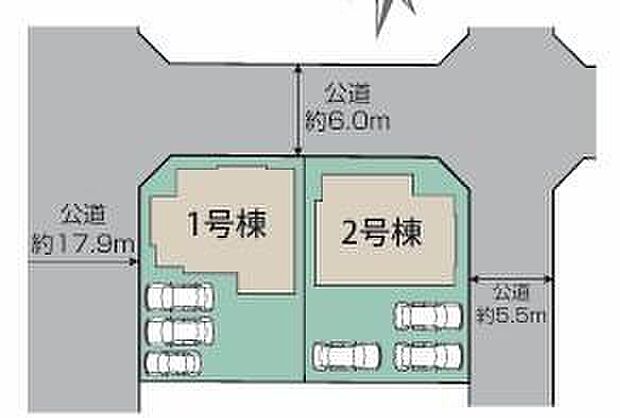 カースペースは2~3台分ご用意しております。