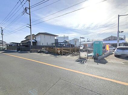 前面道路含む現地写真