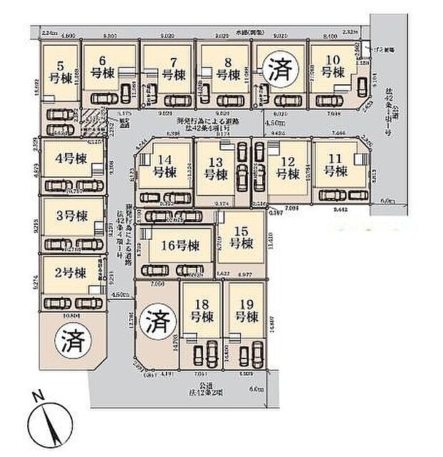 ◆全19棟の新築分譲住宅♪豊富なバリエーション、多彩なプランをご用意
◆子育てに優しい落ち着いた住環境
◆春日部駅まで約1500ｍ（車で約5分）
◆長期優良住宅取得物件◆全棟２台駐車可（車種による）