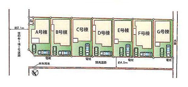 ◆大袋駅まで徒歩10分◆お買い物も便利な閑静な住宅街
◆桜井南小学校まで徒歩9分◆北中学校まで徒歩9分
◆南東向きで日当たり良好◆全棟カースペース2台分