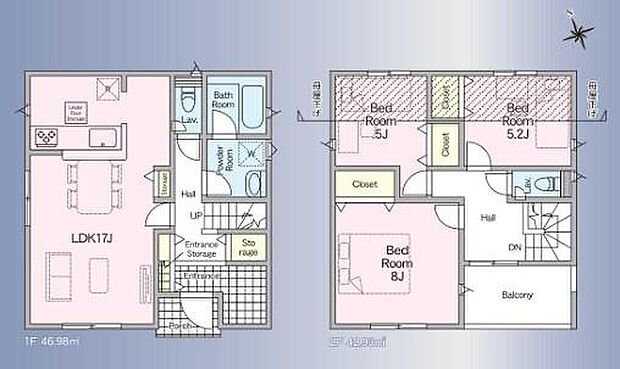 (1号棟)、価格3080万円、3LDK、土地面積99.56m2、建物面積89.91m2
