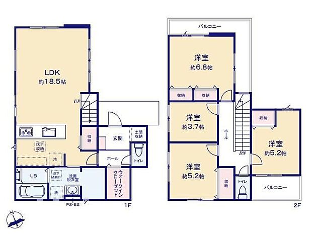 (1号棟)、価格4199万円、4LDK、土地面積100.12m2、建物面積100.06m2