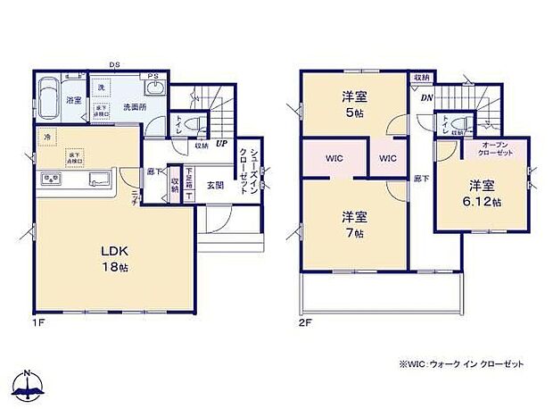 (1号棟)、価格2980万円、3LDK、土地面積134.59m2、建物面積98.54m2