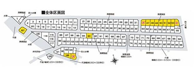 【全体区画図】◆128区画の大規模分譲街区◆南桜井駅まで徒歩13~16分
◆敷地面積120m2以上◆カースペース2台◆日当たり良好◆閑静な住宅街
◆分譲戸建てのほか、建築条件なしの売地もございます