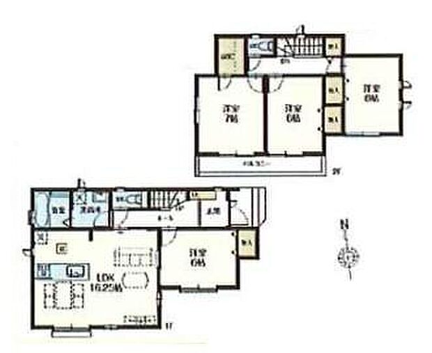 【4LDK】◆日当たり良好♪全居室南向き
◆リビングが見渡せる対面キッチン
◆収納豊富な間取り♪WICもあります