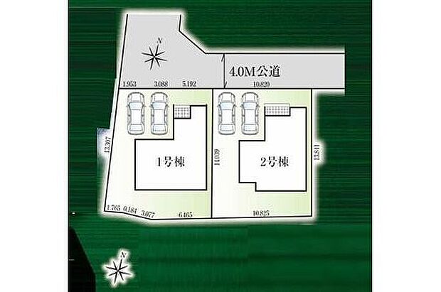 【区画図】◆見沼代親水公園駅まで徒歩15分◆新里小学校まで徒歩9分
◆敷地広々45.6坪!カースペース並列2台
◆建物南側にスぺ―スあり♪日当たり良好♪
◆買い物施設が徒歩圏内の好立地