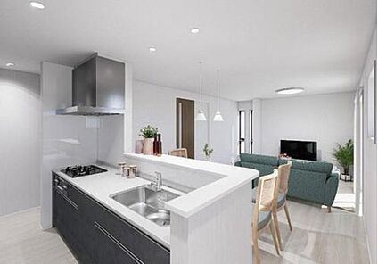 完成予想図(キッチン)