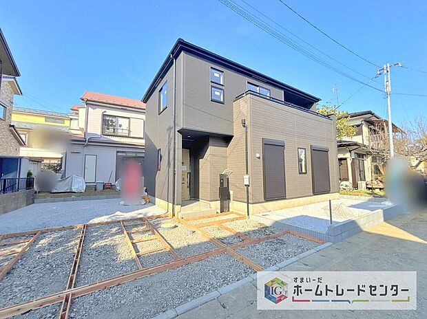 【現地外観写真】資料請求やご見学は即日対応可能♪陽当りや通風など住みやすさの工夫が満載。資料に載っていない街並みや周辺環境は、ぜひ現地で実際にお確かめください。