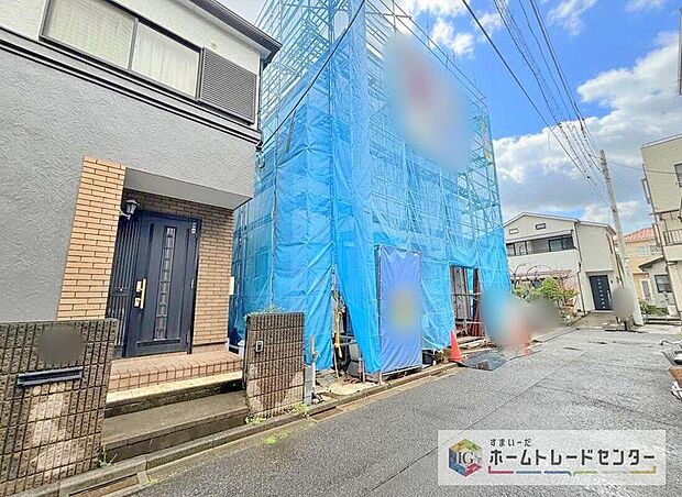 【現地外観写真】資料請求やご見学は即日対応可能♪陽当りや通風など住みやすさの工夫が満載。資料に載っていない街並みや周辺環境は、ぜひ現地で実際にお確かめください。