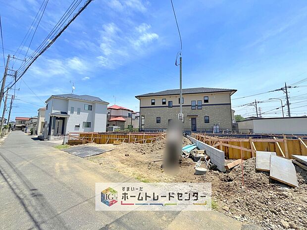 【前面道路含む現地写真】休日にご家族揃ってご見学はいかがでしょうか♪実際の現地を見てみると図面などではわからない、新たな発見もありますのでまずはお気軽にお問い合わせください!