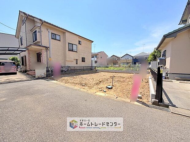【現地写真】資料請求やご案内も即日対応いたします♪同じ施工例の物件見学や、完成イメージプレゼンテーションも承っております。どのような建物が建つか、間取りの広さは？など気になる点を一つ一つご説明させていただきます。