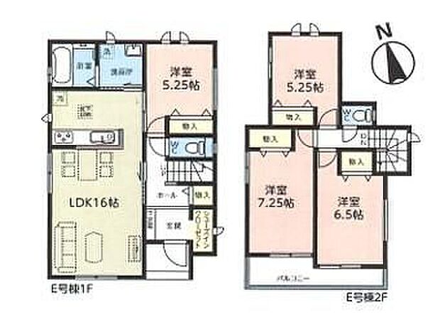 【4LDK】◆お料理しながらリビングが見渡せる対面キッチン
◆家事動線がスムーズ♪まとまった水回り設計
◆お部屋すっきり全室収納付き♪玄関にＳＩＣなど収納豊富な間取りです