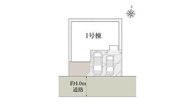 【全体区画図】◆春日部駅まで徒歩20分◆八木崎駅まで徒歩22分
◆立野小学校まで徒歩9分◆大増中学校まで徒歩12分
◆陽当たり良好♪南道路に面した明るい整形地
◆カースペースは並列２台分◆閑静な住宅街