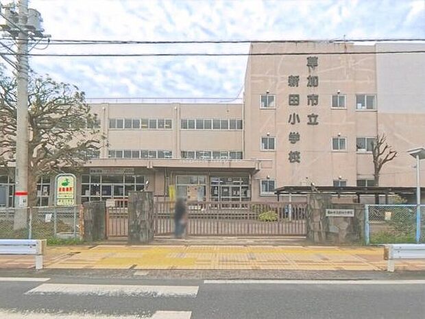 草加市立新田小学校(約480m)
