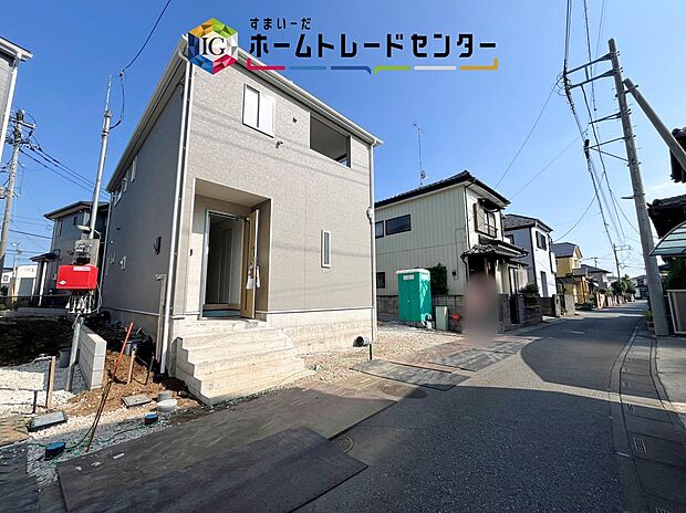 【現地外観写真】爽やかな青空と陽光に包まれる心地よい住空間。ネットでは分からない現地の魅力をぜひご覧ください。人生で大切なお住まいですので、ゆっくりとご見学ください。