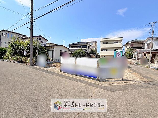 【現地外観写真】資料請求やご案内も即日対応いたします♪同じ施工例の物件見学や、完成イメージプレゼンテーションも承っております。どのような建物が建つか、間取りの広さは?など気になる点を一つ一つご説明させていただきます。
