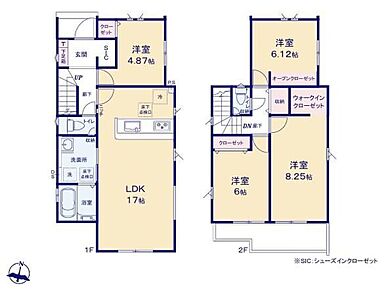 ◆広くて明るい南向きリビング♪
◆お料理しながらリビングが見渡せる対面キッチン
◆お部屋すっきり収納豊富な間取り♪主寝室にＷＩＣ、玄関にＳＣなど収納豊富
◆開放感のある広いお庭つき♪日当たりも良好です 