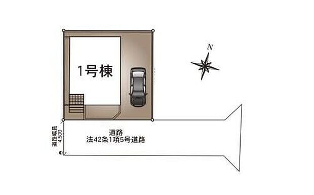 【全体区画図】◆幸手駅まで徒歩13分
◆長倉小学校まで徒歩17分◆西中学校まで徒歩10分
◆南東向きにつき陽当たりも良好♪
◆敷地内にカースペース１台分あります