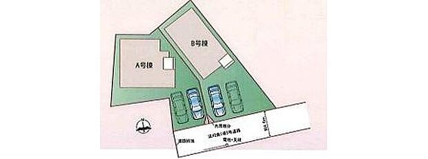 【全体区画図】◆子育て世帯が暮らしやすい閑静な住宅街
◆商業施設が身近に揃い、生活動線がスムーズ
◆幹線道路へのアクセスが良く、カーライフを満喫