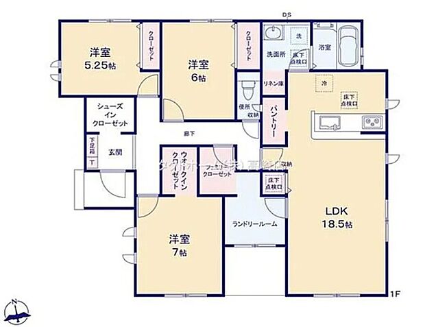 (1号棟)、価格2890万円、3LDK、土地面積316.94m2、建物面積97.71m2