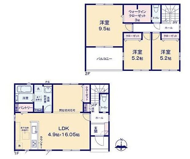 (2号棟)、価格2599万円、3LDK、土地面積211.74m2、建物面積107.12m2
