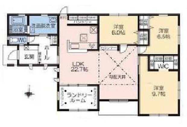 (3号棟)、価格2690万円、3LDK、土地面積266.15m2、建物面積121.72m2