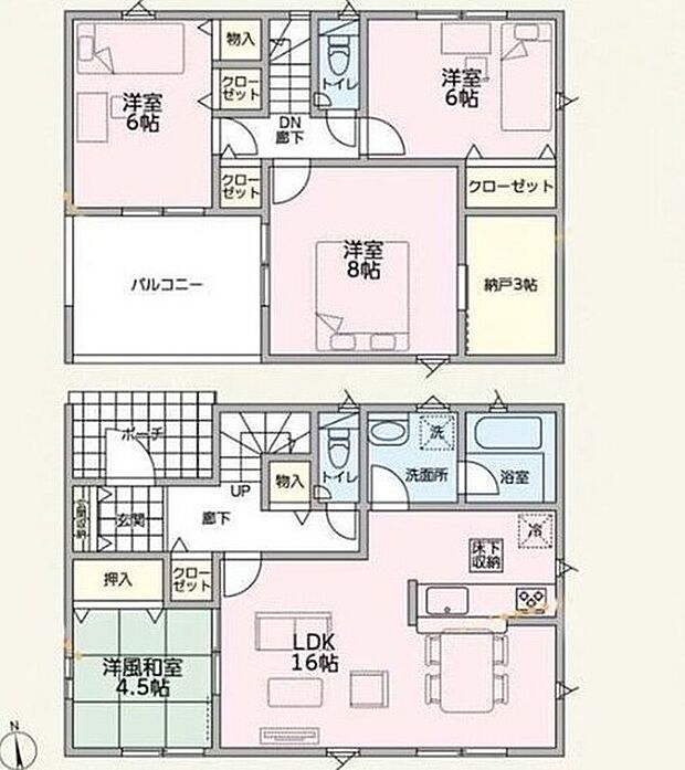 (1号棟)、価格2280万円、4LDK+S、土地面積223.63m2、建物面積100.03m2