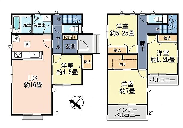 (A号棟)、価格2690万円、4LDK、土地面積149.52m2、建物面積95.63m2