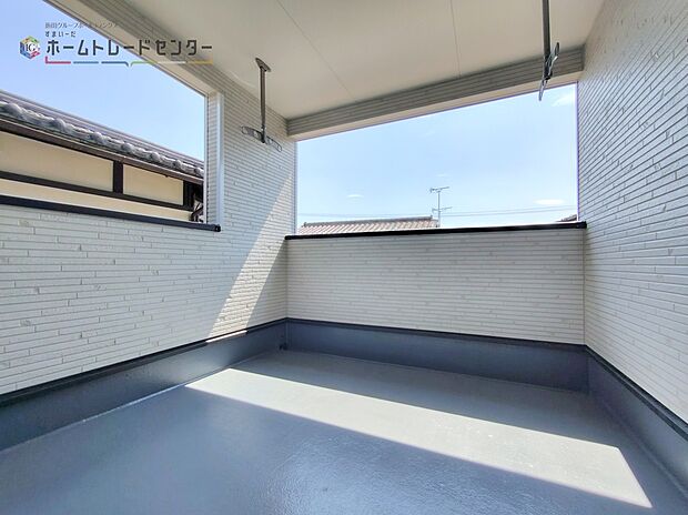 【バルコニー】急な雨にも安心のインナーバルコニー♪