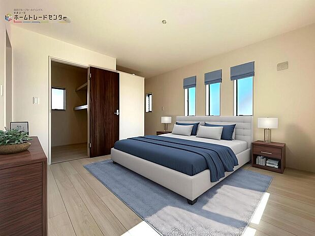 【居室】※配置されている家具、家電、小物はCGによるイメージ画像ですので現況とは異なります