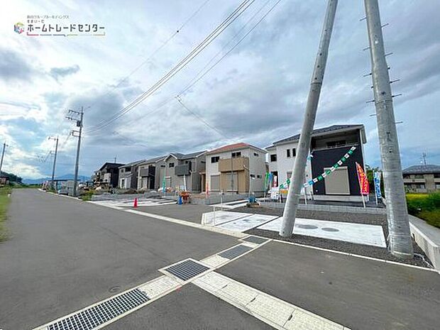 【前面道路含む現地写真】◆室内ご覧いただけます！ぜひ一度、周辺環境と合わせて現地をご覧下さい♪