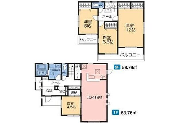 【4LDK】まとめ買いしてもこの収納量なら心配いらずの、パントリーと床下収納♪