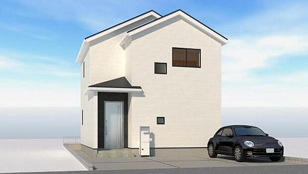 【完成予想図(外観)】4号棟