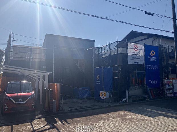 上棟しました！10月撮影　