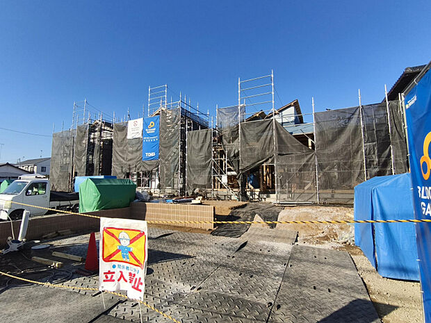 上棟しました！11月撮影　