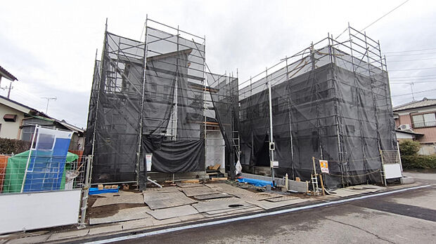 上棟しました！（3）（4）号棟　12月撮影　