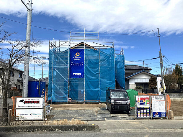 上棟しました！3月撮影　