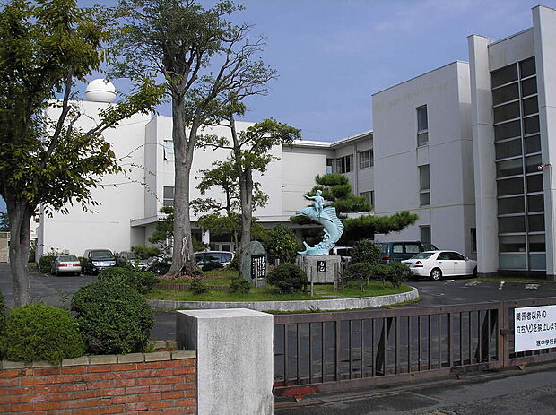 港中学校（約550m）