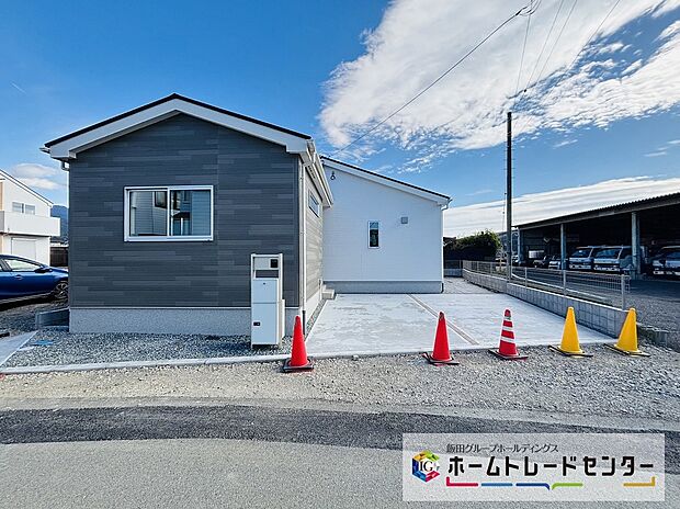 【現地外観写真】５号棟は３LDＫとなります
全居室６帖以上のゆとりある住空間が広がります