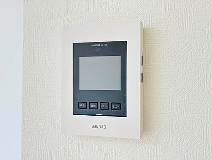 【設備】TVモニター付きインターホン