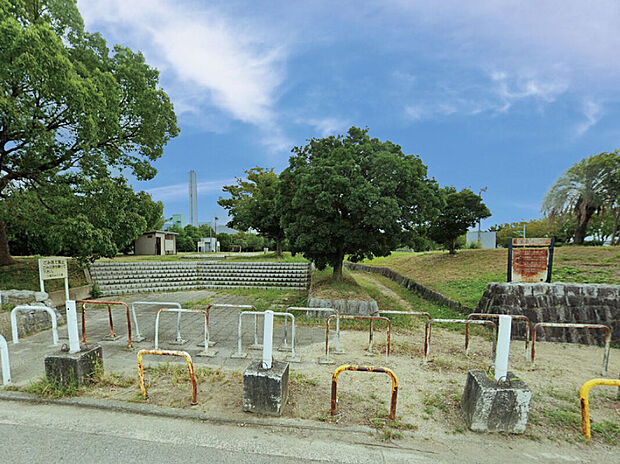 福栄町緑地(約950m)