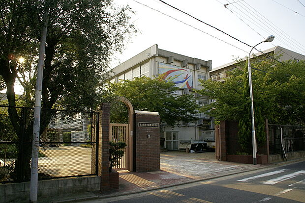 新喜多中学校(約1m)