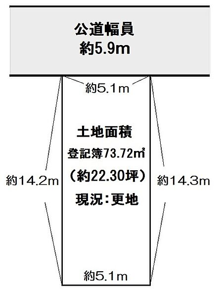 区画図となります。