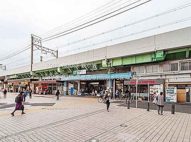 JR「亀有」駅 1520m