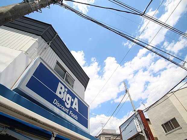 ビッグ・エー 江戸川北小岩店(約166m)