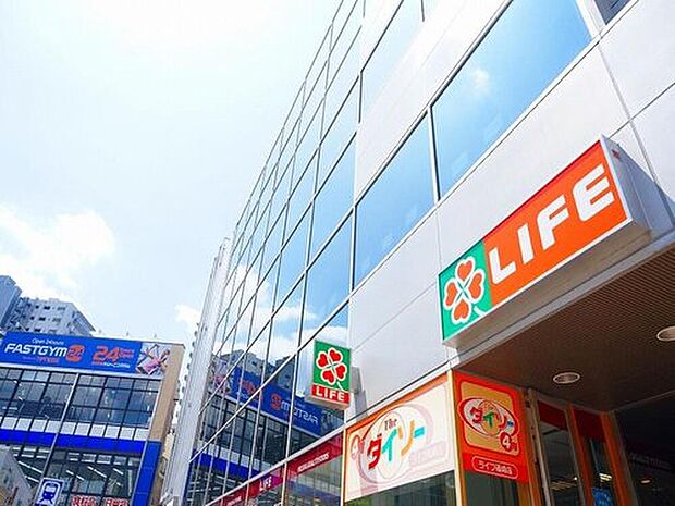 ライフ 篠崎店(約545m)