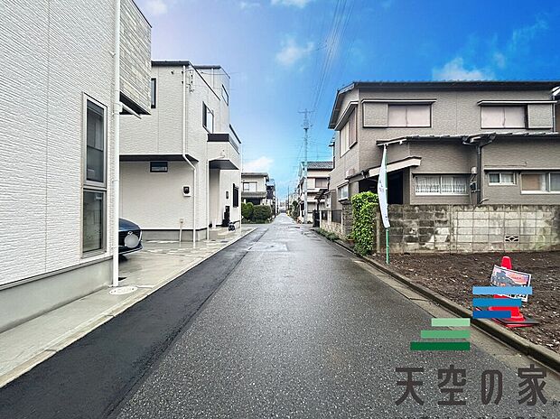 【前面道路です。】前面道路です。