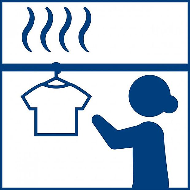 【 【設備】浴室換気乾燥暖房機】冬は浴室内を暖めることができ、入浴時に快適に過ごすことが可能です。雨の日のお洗濯にも大活躍！浴室に洗濯物を干せば、衣類がしわになるのを防ぐことも可能です